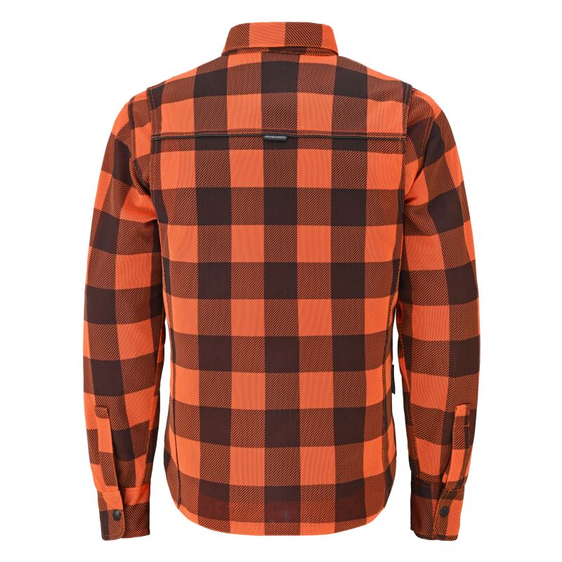 Speed and Strength Black Nine Mesh Moto Shirt Orange/Black - 3XL