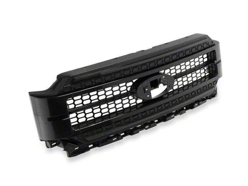Raxiom 21-23 Ford F-150/ Exc.Raptor CXR Series LED Upper Replacement Grille with White DRL- Black