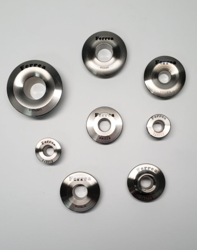 Ferrea 17-20 Honda Civic Si L15 5.5mm Valve Stem Exhaust Titanium Retainers - Set of 8