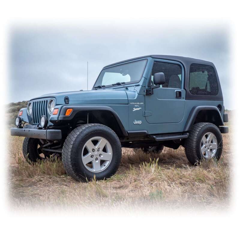 Turn Offroad 97-06 Jeep TJ 2-Door Squareback Hardtop 1-Piece - White