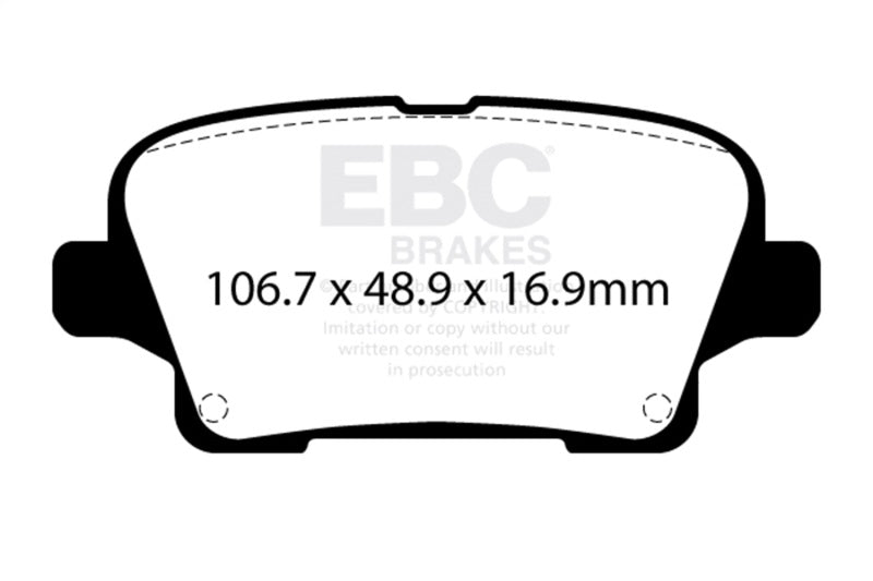 EBC S20 Brake Pad and Rotor Kit