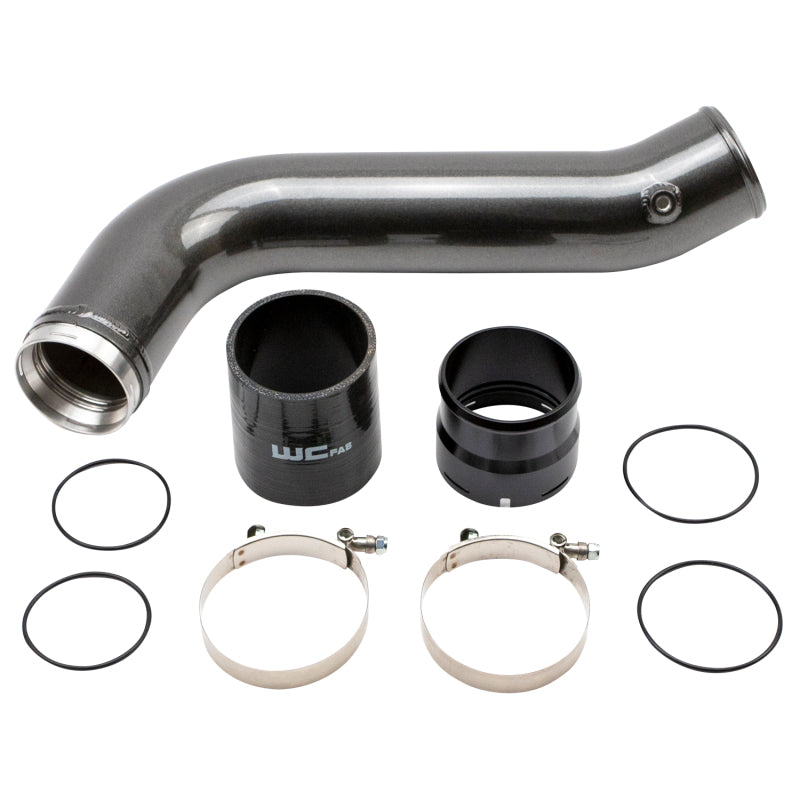 Wehrli 20-25 Chevrolet 6.6L L5P Duramax Passenger Side 3.5in Intercooler Pipe - Flat Black