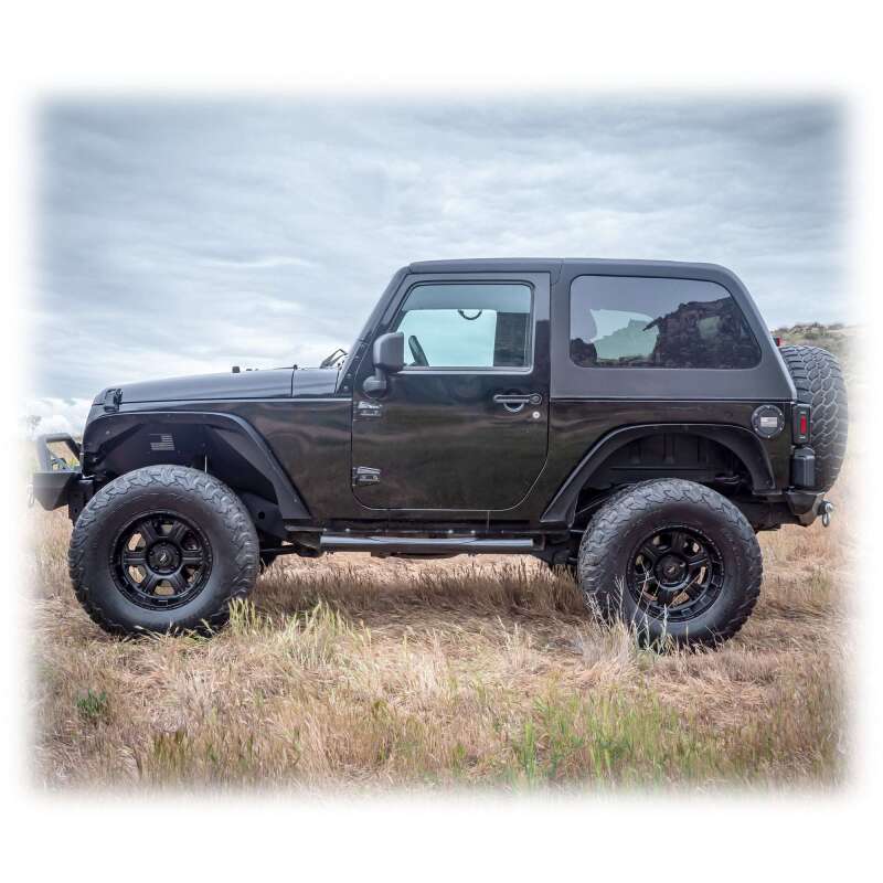 Turn Offroad 2007-2018 Jeep JK 2 Door Fastback Hardtop 2 Piece Primer (Paintable)