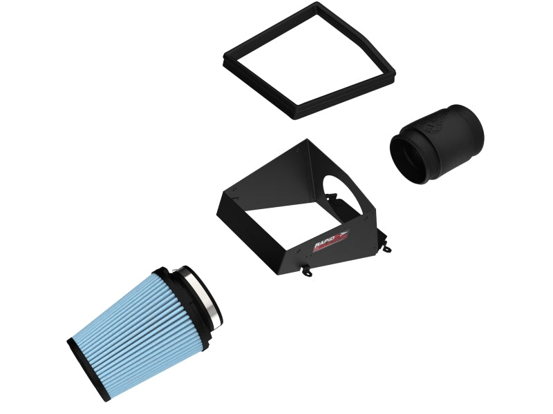 aFe 24-26 Jeep Wrangler JL L4-2.0L Rapid Induction Cold Air Intake System w/ D2 Dura-Dry Filter