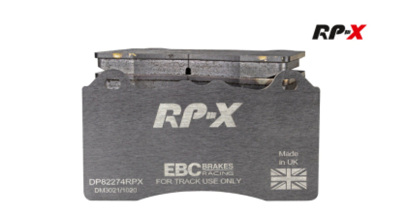 EBC Racing 12-21 Subaru BRZ / 22-24 Toyota GR86 Rear RP-X Track and Race Brake Pads