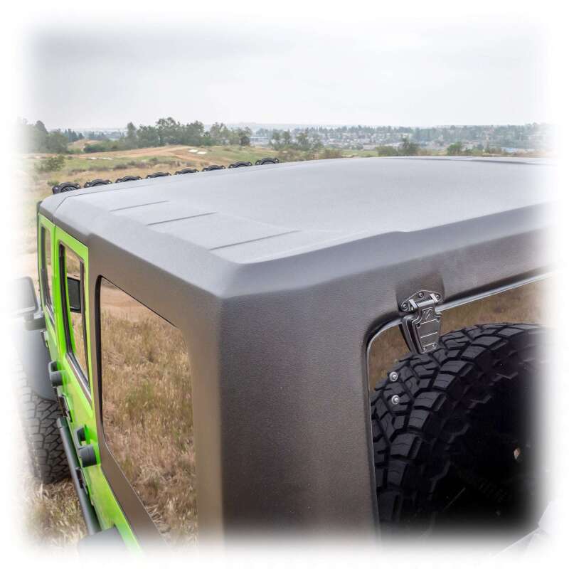 Turn Offroad 2007-2018 Jeep JK 4 Door Squareback Hardtop 2 piece Primer (Paintable)