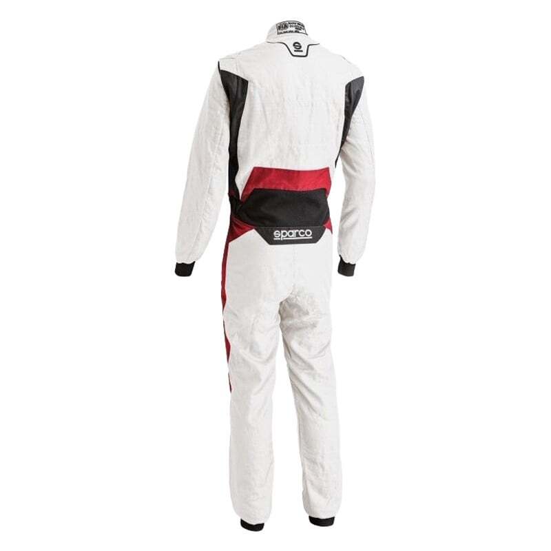 Sparco Suit Victory Pr Boot Cuff 58 WT/RD