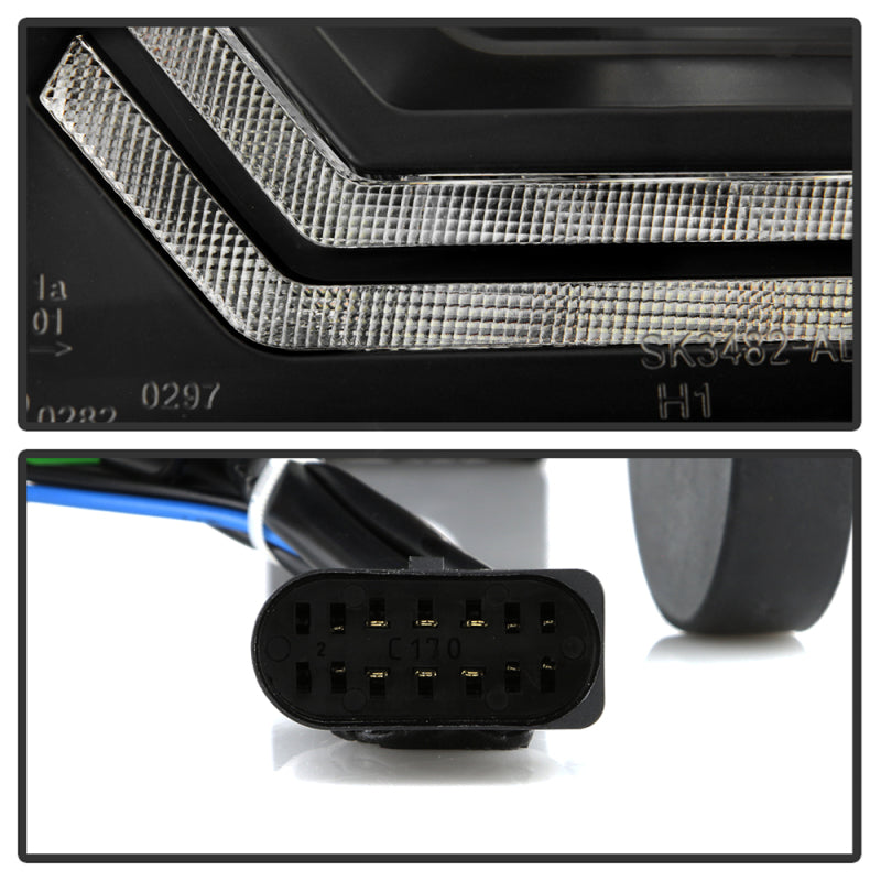 Spyder 09-11 Audi A6 Xenon/HID Model Only Projector Headlights - (PRO-YD-ADA609HID-SEQ-BK)