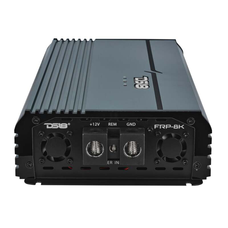 DS18 1-Channel Class D Full-Range Monoblock 8000 Watts RMS at1 ohm DPIV1/0 Terminals Incl Titanium