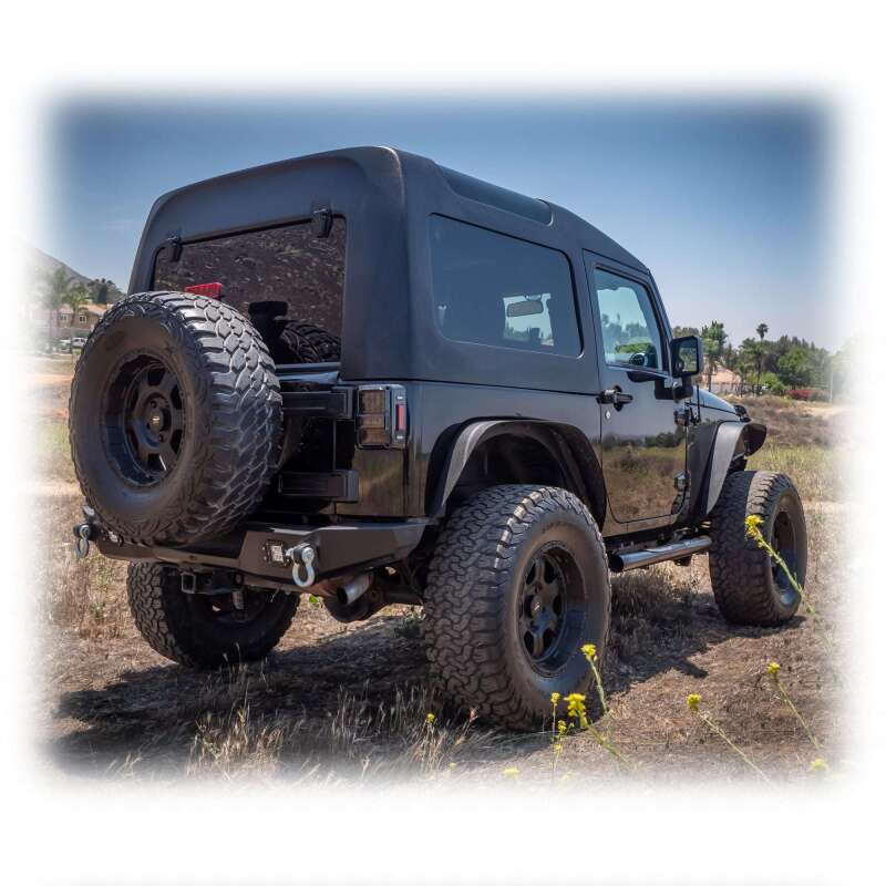 Turn Offroad 2007-2018 Jeep JK 2 Door Safari Style Hardtop Primer (Paintable)