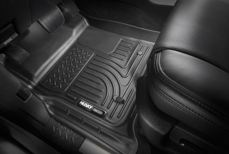 Husky Liners 19-22 Lexus UX200/19-24 UX250H/2025 UX300H Weatherbeater Front Floorliner (2pc) - Blk