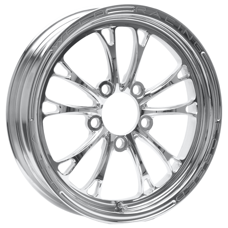 Weld V-Series 18x6 / 5x115 BP / 2.7in. BS Polished Wheel - Non-Beadlock