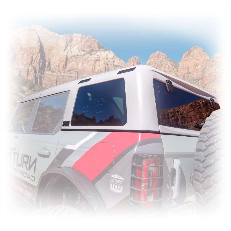 Turn Offroad 21-26 Ford Bronco Hard Top (4 Door) White/Black Foam Headliner