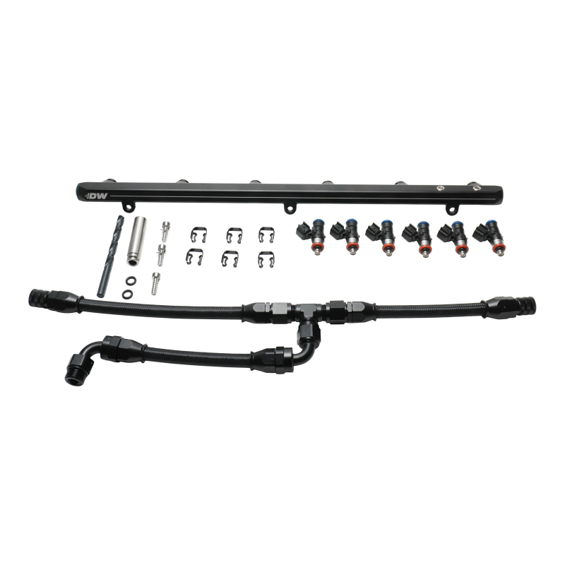 DeatschWerks Fuel Rail for BMW M2/M3/M4/X3M S58 Factory Manifold w/ Plumbing and 1000cc Injectors