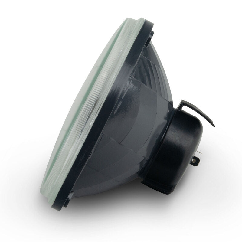 Oracle 7in Sealed Beam Glass Lens Headlight Non-Halo-Compatible with H4 LED Bulbs
