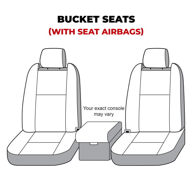 Covercraft 22-24 Dodge RAM 2500 3500 Carhartt Super Dux SeatSaver Frt Row Custom Seat Cover- Gravel