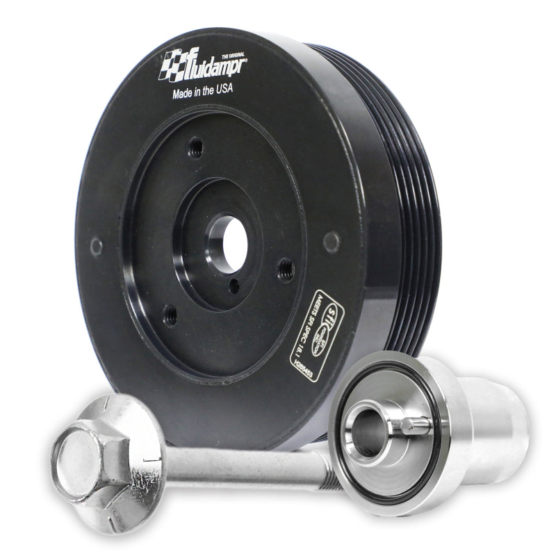 Fluidampr 2022+ Toyota GR86/Subaru BRZ (FA24F/FA24D) Steel Internally Balanced Damper w/Adapter Kit