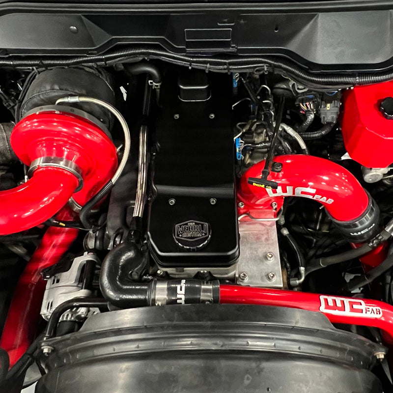 Wehrli 06-18 Cummins WCFab X D&J Precision Billet Valve Cover - Brizzle Blue