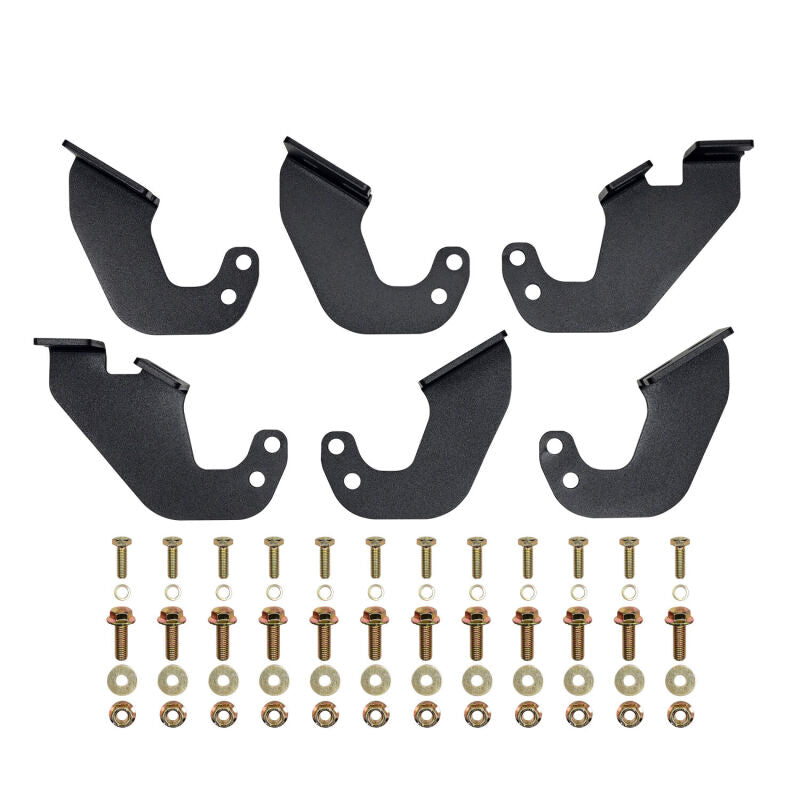 Westin 25-26 Toyota 4Runner Outlaw Drop Nerf Step Bars - Textured Black