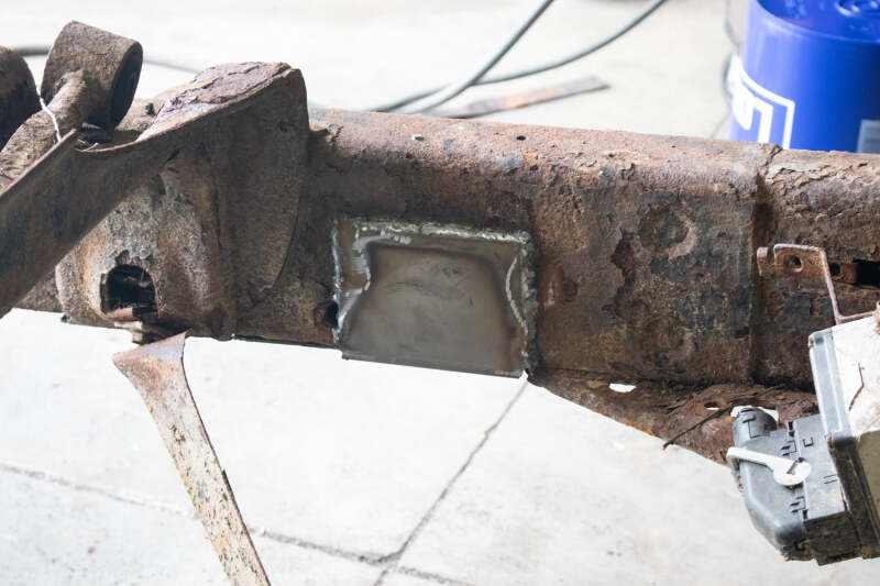 Rust Buster 02-09 Chevy Trailblazer / GMC Envoy Center Frame Section - Left