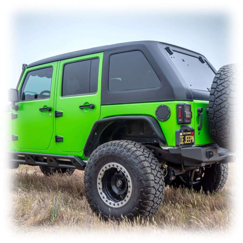 Turn Offroad 2007-2018 Jeep JK 4 Door Fastback Hardtop 1 Piece Primer (Paintable)