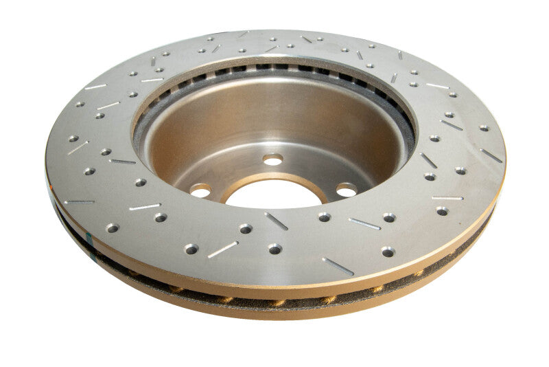 DBA 88-92 Cherokee 4wd/90-92 Comanche 4wd/90-99 Wrangler Front Drilled & Slotted 4000 Series Rotor