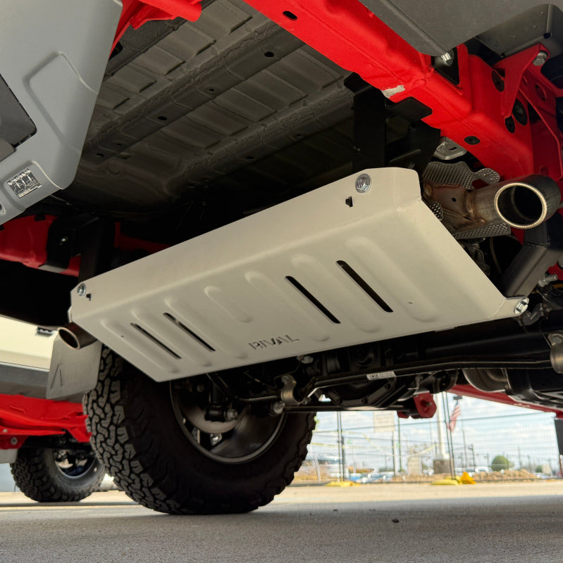 Rival 4x4 24-26 Ineos Quartermaster Aluminum Exhaust Skid Plate