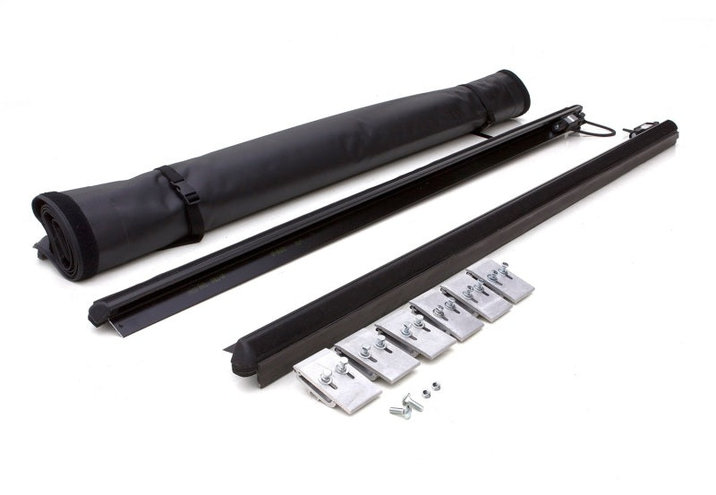 Lund 09-14 Ford F-150 (5.5ft. Bed) Genesis Elite Roll Up Tonneau Cover - Black