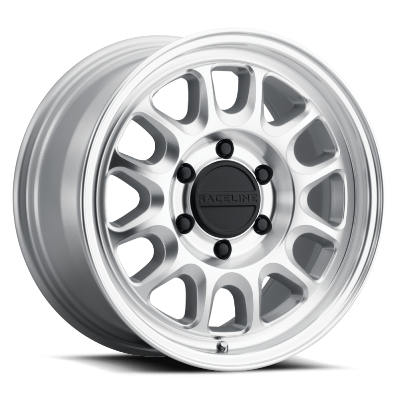 Raceline 958MC Rogue 17x9in / 5X127 BP / -12mm Offset / 78.1mm Bore - Machined CC