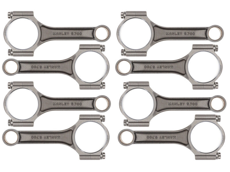 Manley Chevrolet Small Block Sportsmaster Connecting Rod Set - 5.700in Length