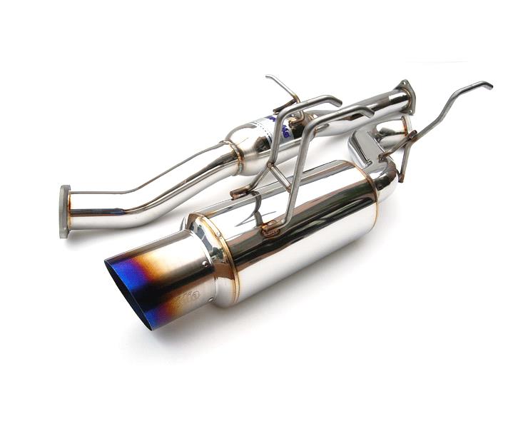 Invidia 08+ WRX Hatch 76mm REGULAR Titanium Tip Cat-back Exhaust