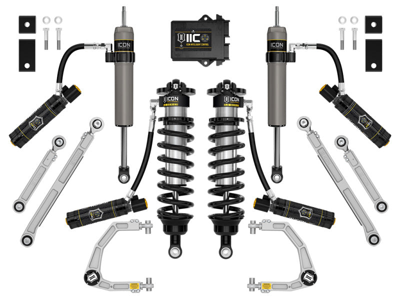 ICON 22-25 Tundra 1.25-3.25in Stage 4 3.0 Suspension System Billet