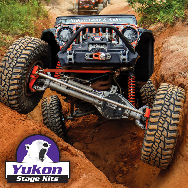 Yukon 07-18 Jeep Wrangler STG 2 Re-Gear Kit w/Cover for Dana 44 5.13 Ratio 24 Spline - Front & Rear
