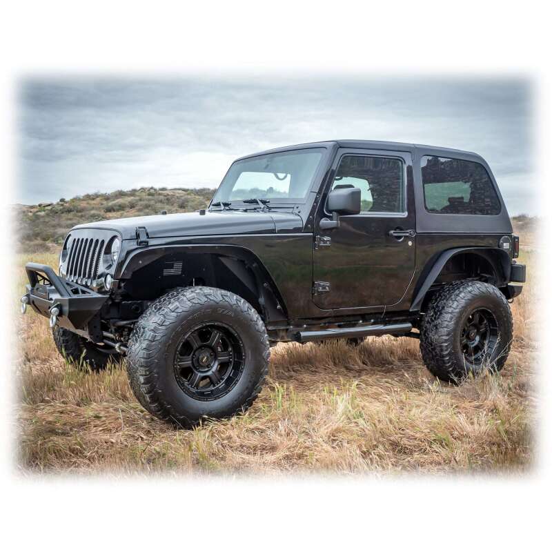Turn Offroad 2007-2018 Jeep JK 2 Door Fastback Hardtop 2 Piece Primer (Paintable)