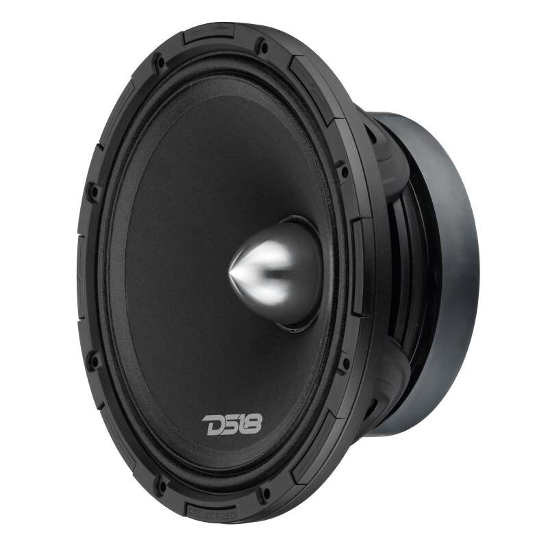 DS18 PROJECT360 8in Mid-High 100.2 dB Bullet Loudspeaker 300W RMS 8-Ohm Rotating Recone Design
