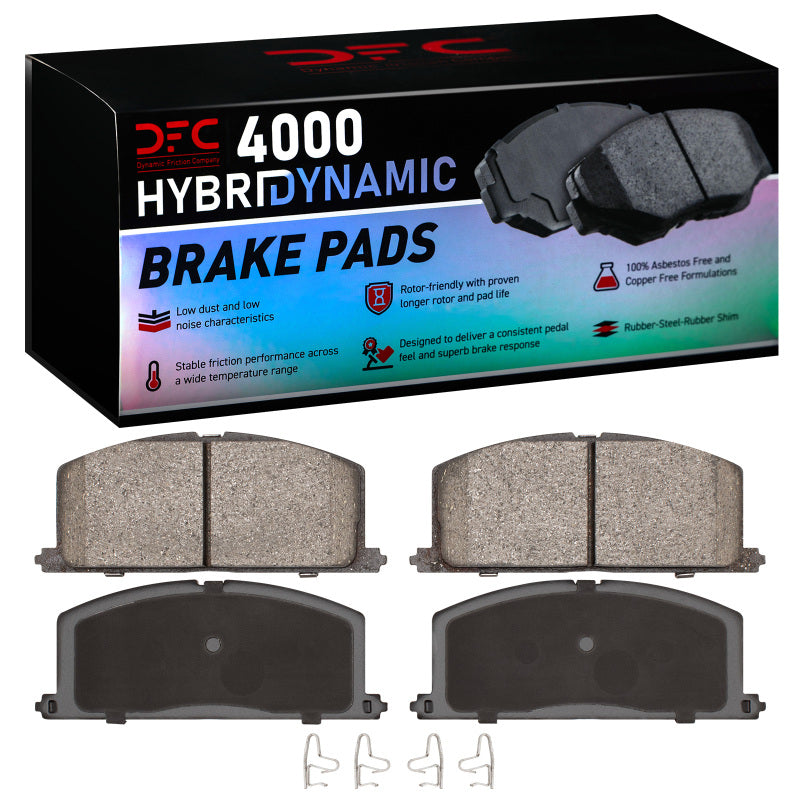DFC 83-99 Toyota Tercel Front 4000 Hybridynamic Brake Pads