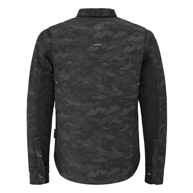 Speed and Strength True Grit Mesh Moto Shirt Reflective Camo/Black - 3XL