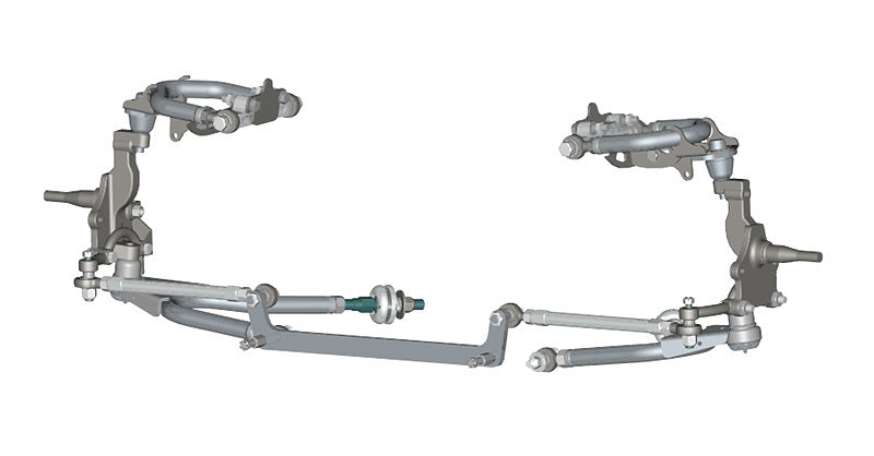 Ridetech 64-66 Ford Mustang Complete Coil-Over Suspension System w/ Pin Spindle