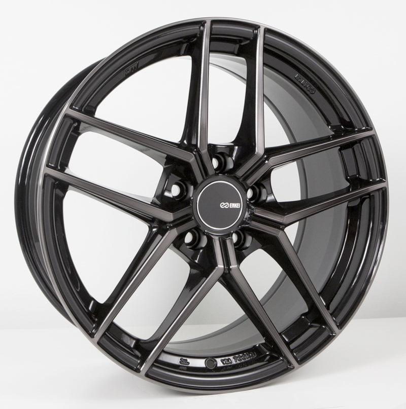 Enkei TY5 18x8.5 5x114.3 50mm Offset 72.6mm Bore Pearl Black Wheel (MIN ORDER QTY 40)
