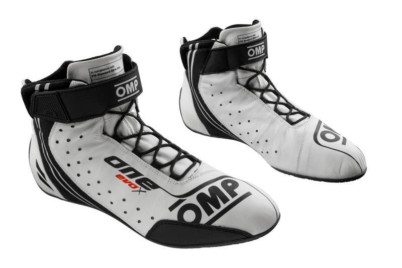 OMP ONE EVO X SHOES MY2024 FIA 8856-2018 FLUO YELLOW SIZE 48