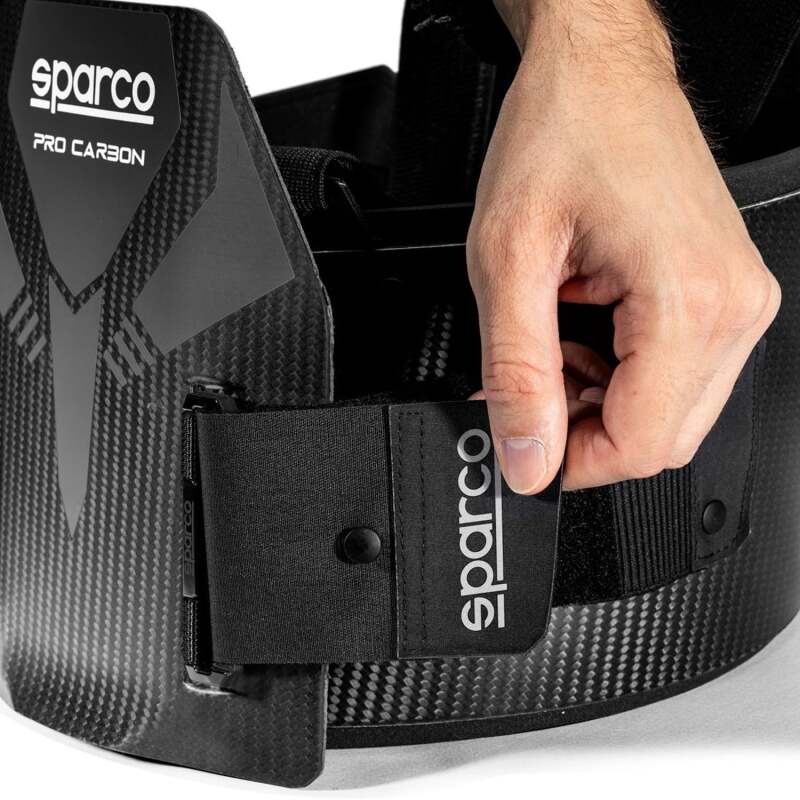 Sparco Rib Vest Pro Carbon L Wide - BLK