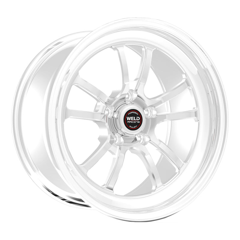 Weld S70 15x12.33 / 5x4.75 BP / 5.5in. BS Polished Wheel (Low Pad) - Non-Beadlock