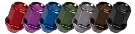 Project Kics 12X1.25 Red Leggdura Racing Lug Nuts - 16 PCS