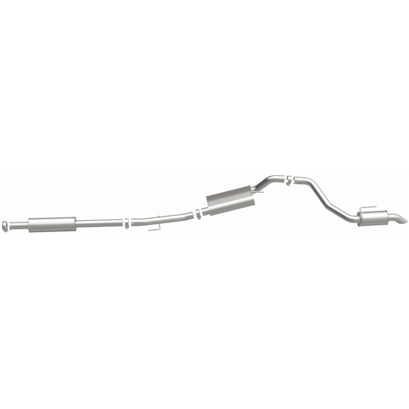 BRExhaust 20-21 Jeep Gladiator 3.6L Direct-Fit Replacement Exhaust Kit