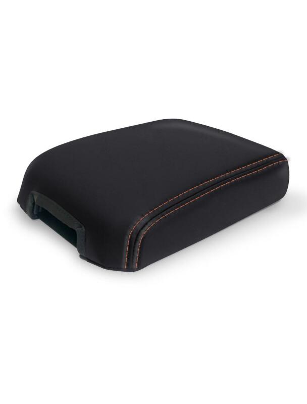 PRP Center Console Cover for 16-23 Toyota Tacoma - Black/Orange