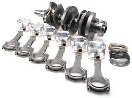 Brian Crower Nissan VQ35HR Stroker Kit - 86.4mm Stroke Billet Crank BC625+ Rods 5.974in Pistons