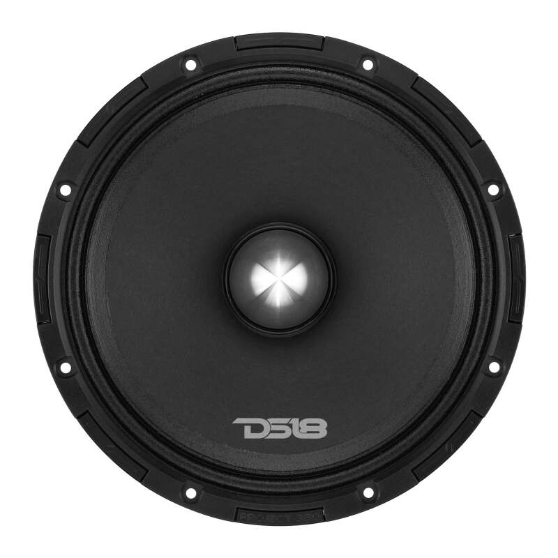 DS18 PROJECT360 8in Mid-High 100.2 dB Bullet Loudspeaker 300W RMS 8-Ohm Rotating Recone Design