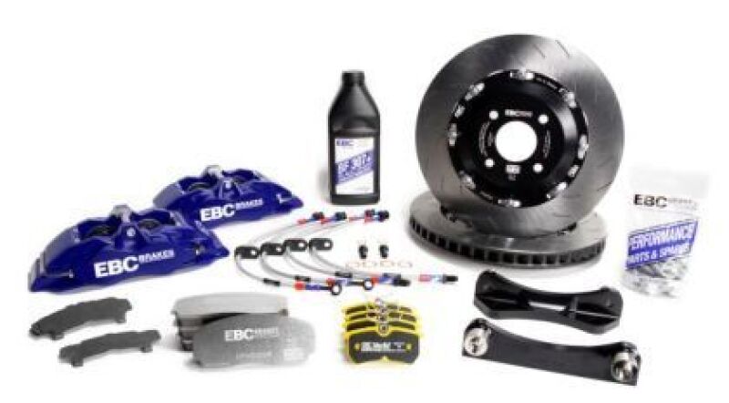 EBC Racing Hyundai I20N Blue Apollo-4 Calipers 330mm Rotors Front Big Brake Kit