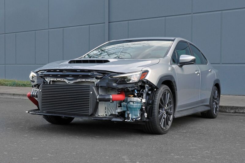 PERRIN 15-25 Subaru WRX/STI Large Size Front Mount Intercooler Core - Black