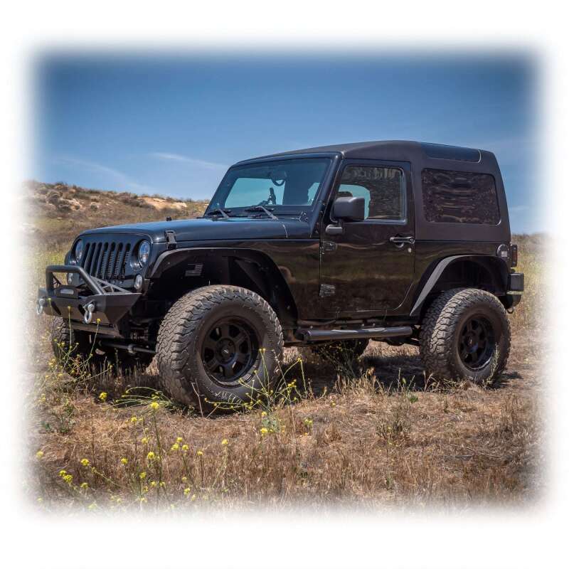 Turn Offroad 2007-2018 Jeep JK 2 Door Safari Style Hardtop Primer (Paintable)